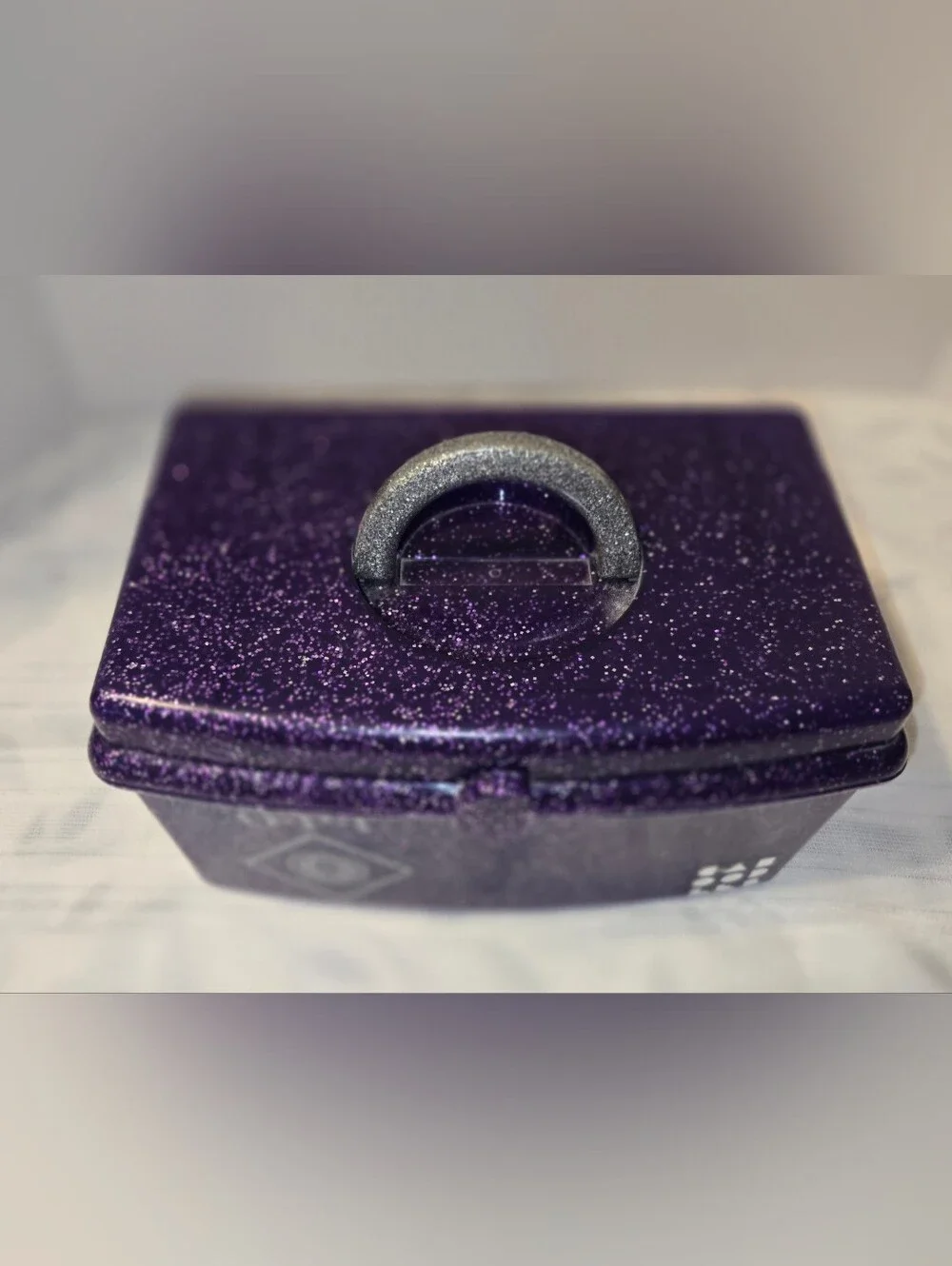 Purple Glitter OPI Caboodle Cosmetic Case